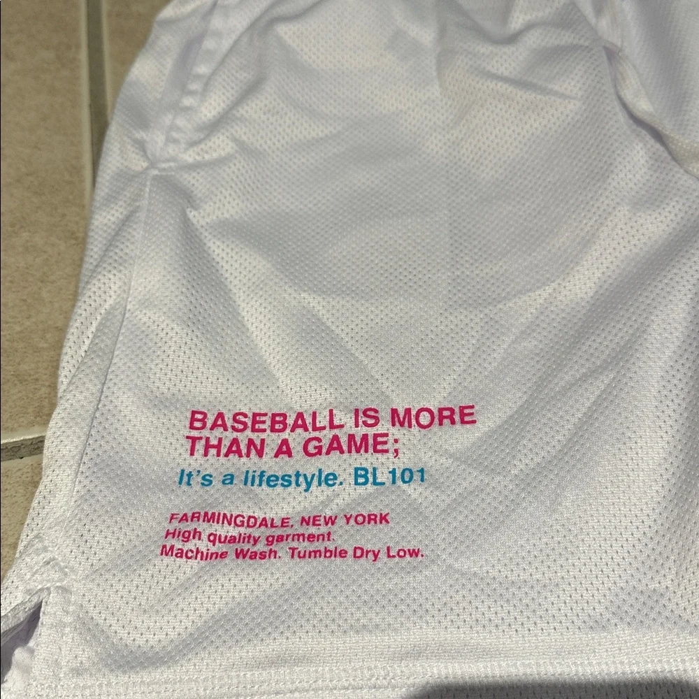 Baseball Lifestyle 101 Boys Shorts sold as lot of 2. Great Condition sz Large - Picture 5 of 7